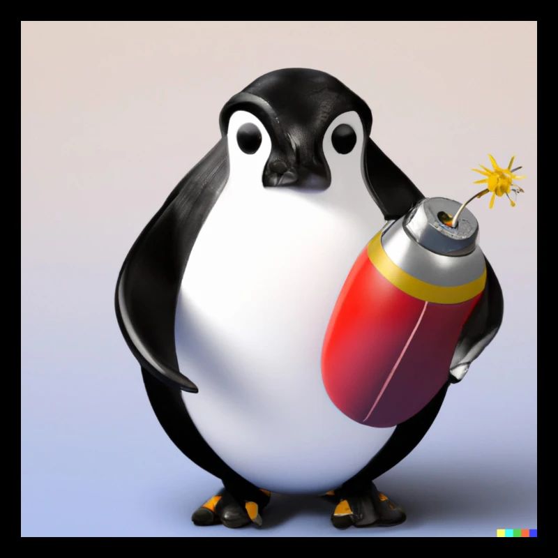 Pinguin-Bombe