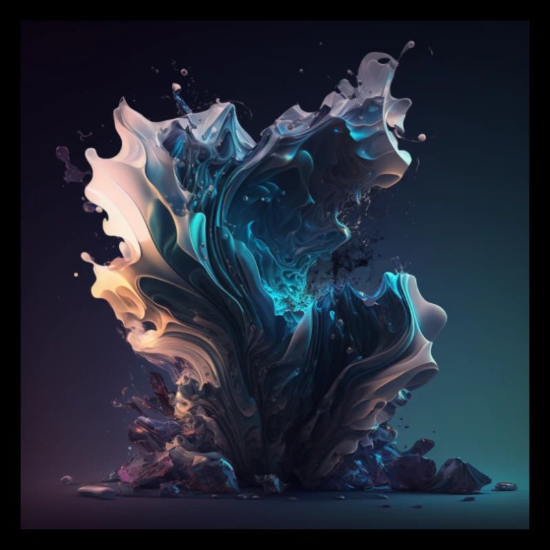 Abstract Skull No. 10