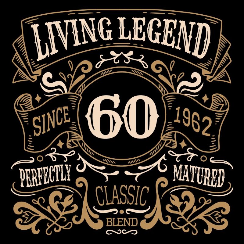 Vintage Geburtstag 60