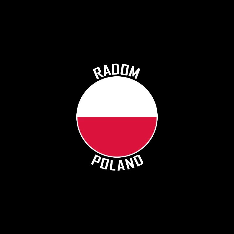Radom Skyline Pologne Flag Souvenir de voyage