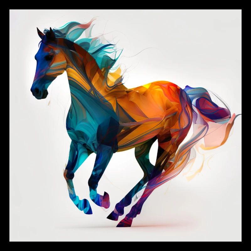 Feuriges Pferd Nr. 13