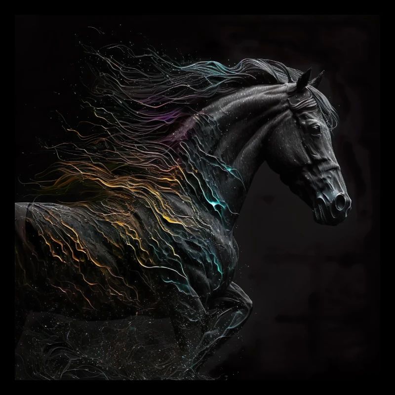 Feuriges Pferd Nr. 6