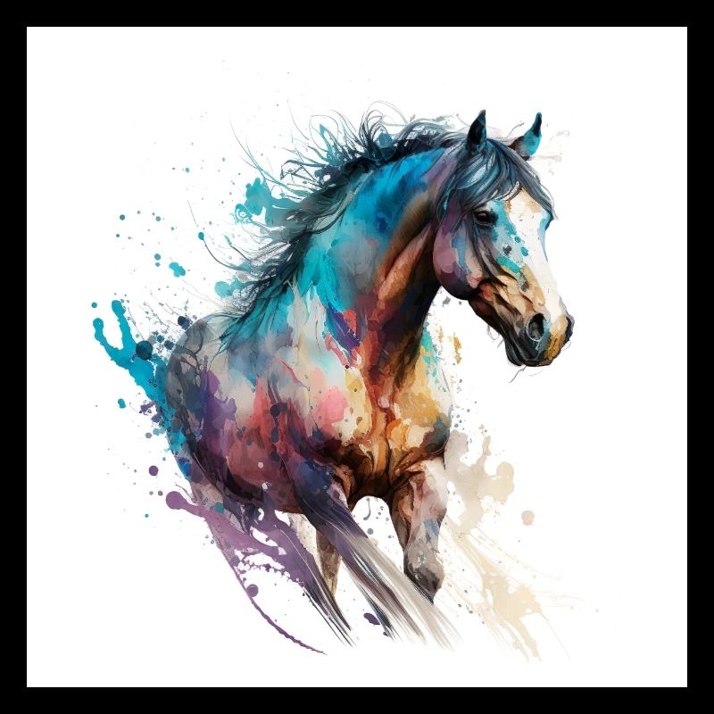 Feuriges Pferd Nr. 5