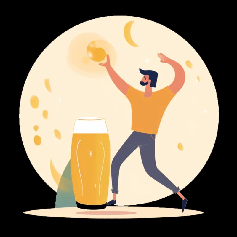 Danse de la bière - Célébration avec style