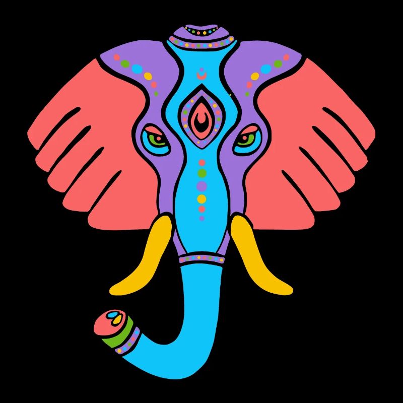 Symbol eines indischen Elefanten, Kultur Indiens