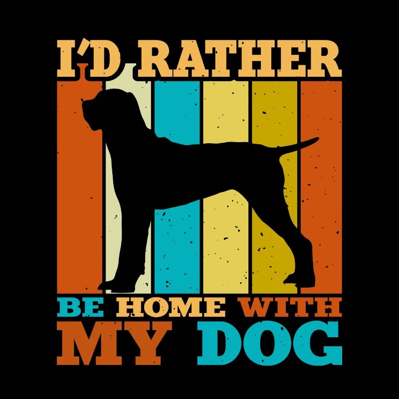 Ariege Pointer Dog Lover Silhouette Vintage Sunset