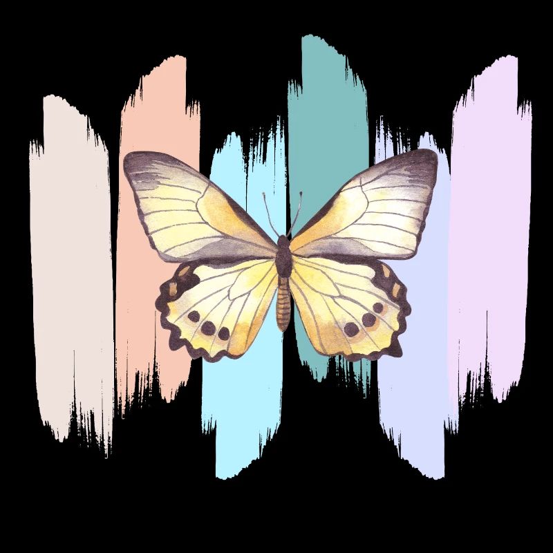 Regenbogen-Schmetterling