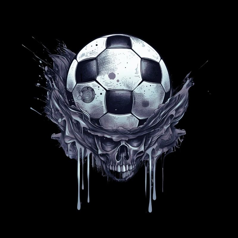Fußball Skelett