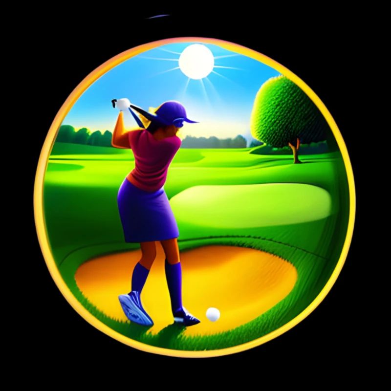 Golf Girl Multicolor