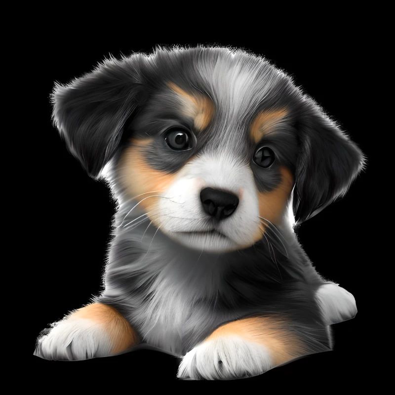 Propriétaire de chien Chiot Berger australien