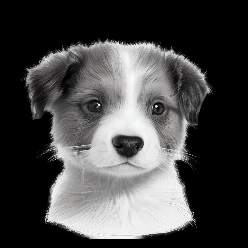 Propriétaire de chien chiot berger australien