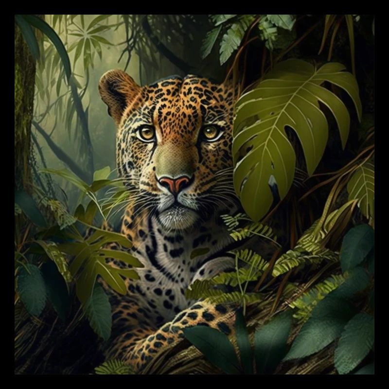 Léopard dans la nature