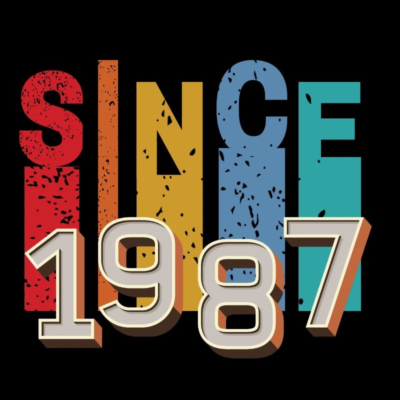 Since 1987 retro