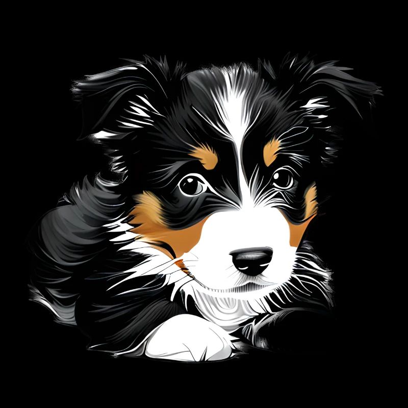 Propriétaire de chiot de chien de berger australien