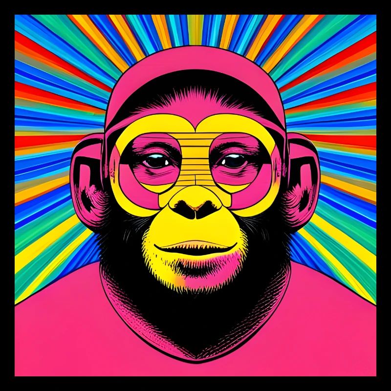 Pink monkey