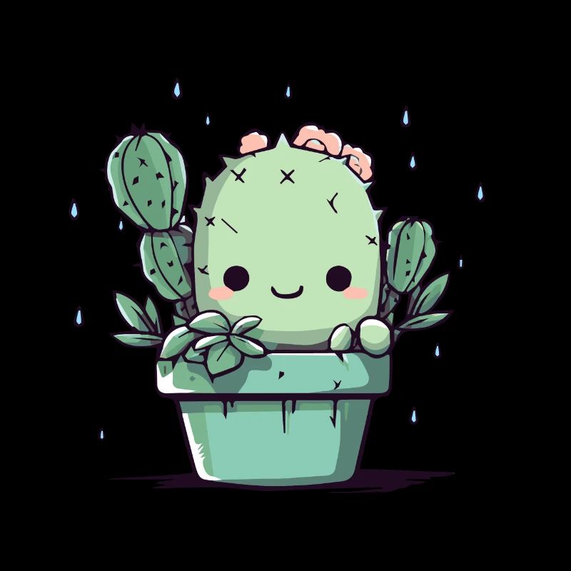 Mignon bébé cactus