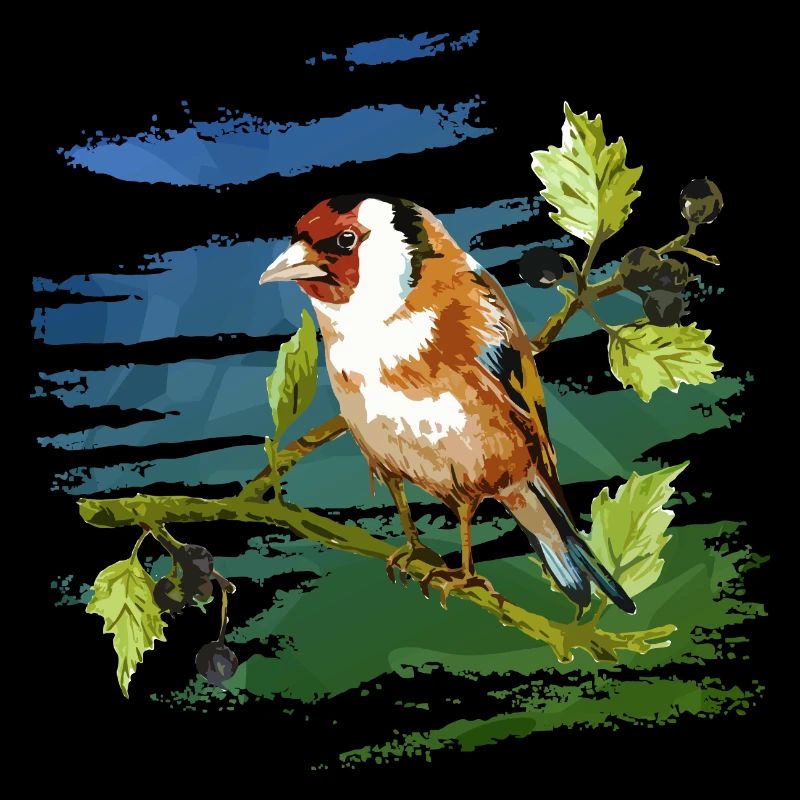Oiseau coloré