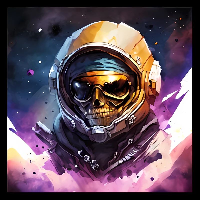 Colorful space pirate