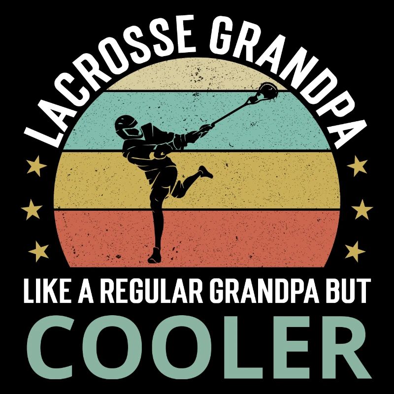 Lacrosse Opa wie ein normaler Opa aber cool