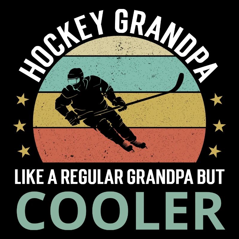 Hockey-Opa wie ein normaler Opa, aber cooler