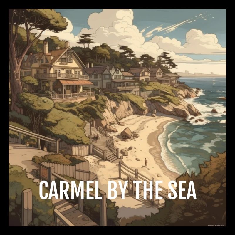camel by the sea