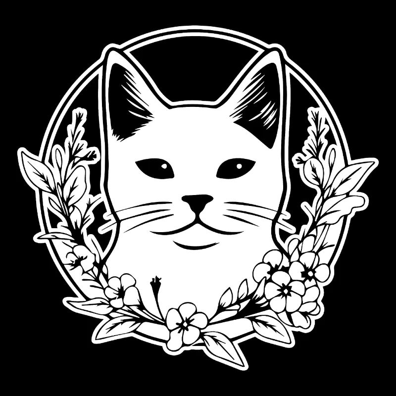 Chat chaton chaton dame