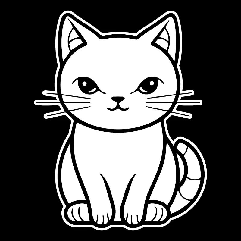 Chat chaton chaton dame