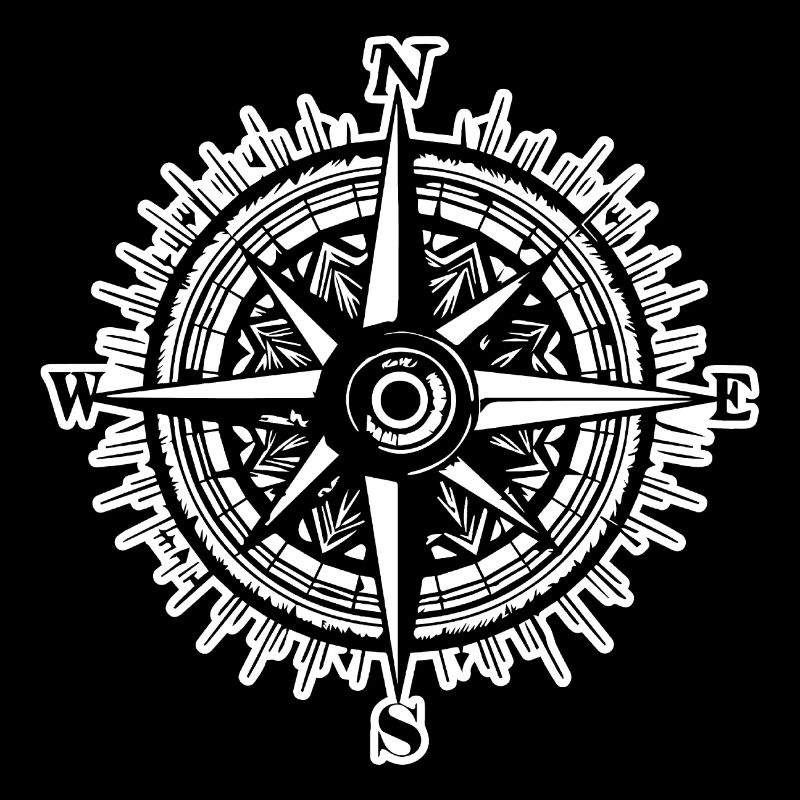 Compass Nautical Sailboat Seafarer