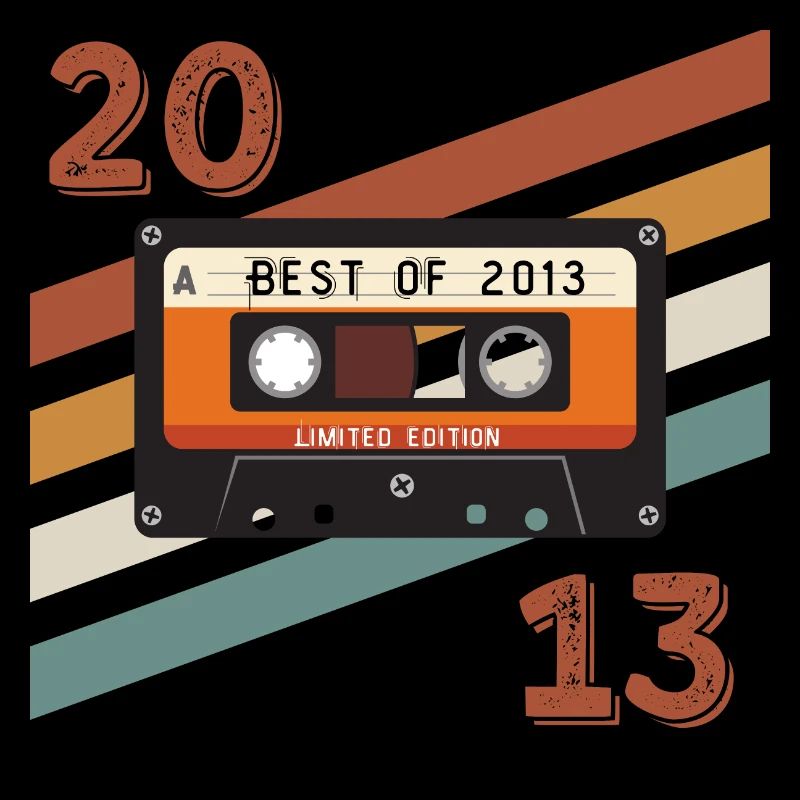 2013 retro vintage anniversary