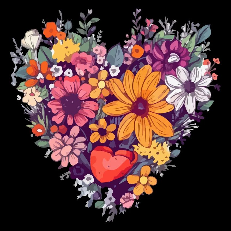 Coeur de fleurs