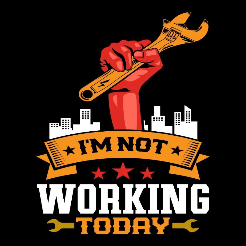 I´m not working today