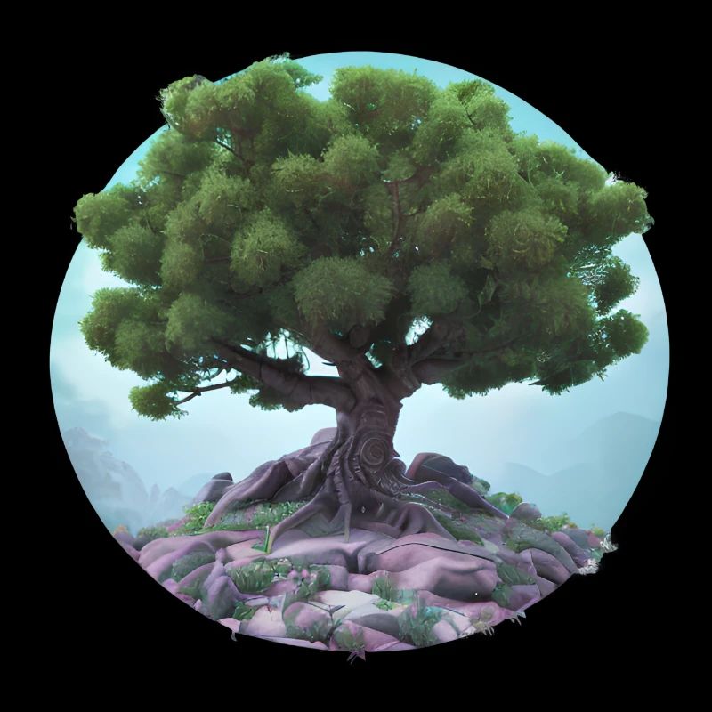 Lebensbaum Meditation Yoga Baum des Lebens