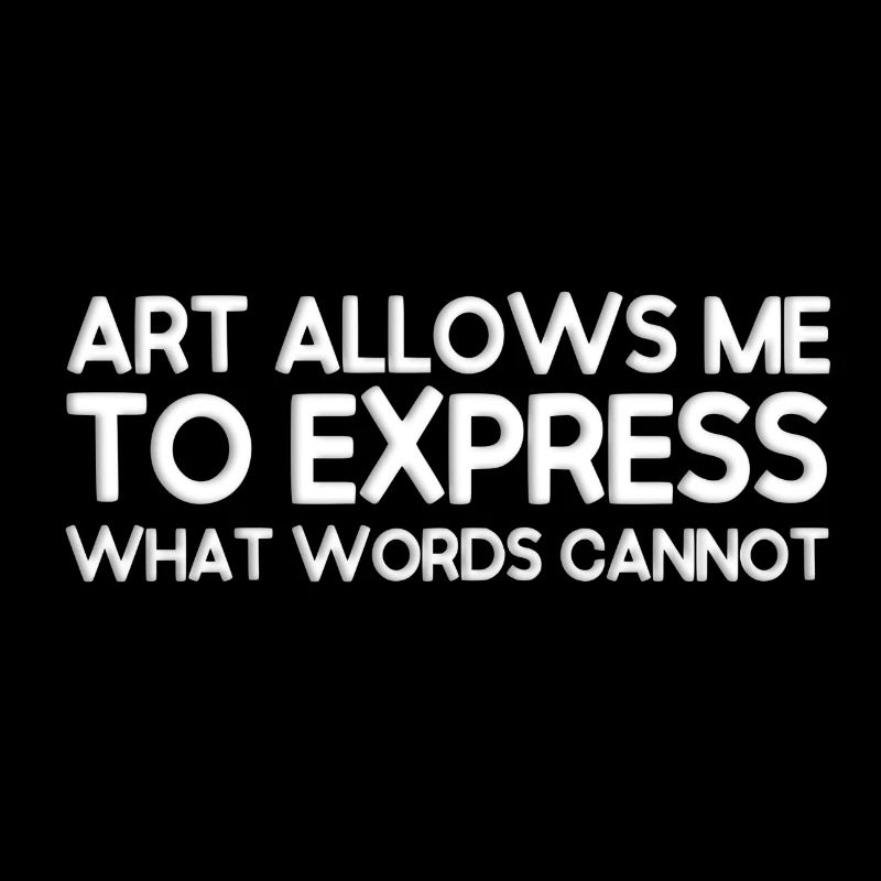 L’art me permet d’exprimer ce que les mots ne peuvent pas exprimer