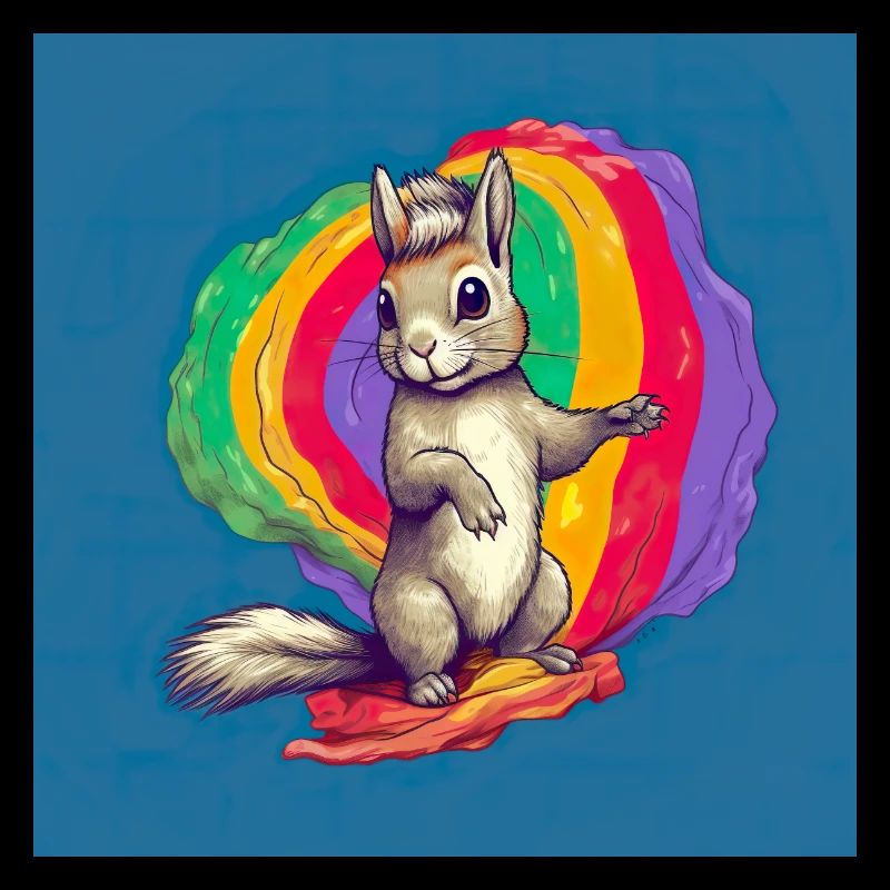 Pride LGBT Eichhörnchen
