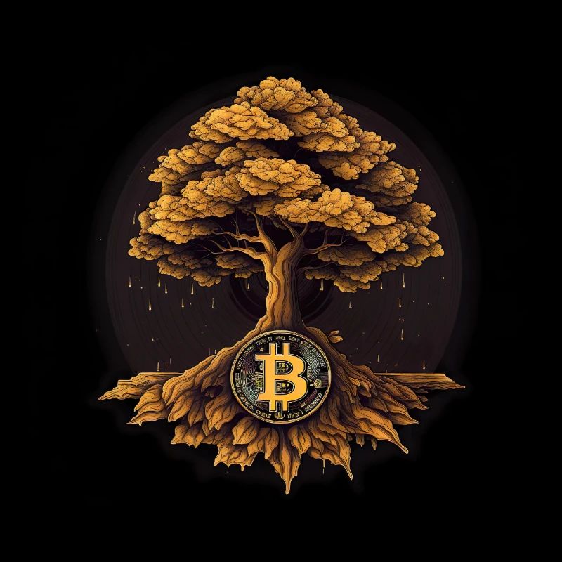 Bitcoin Baum Wachstum