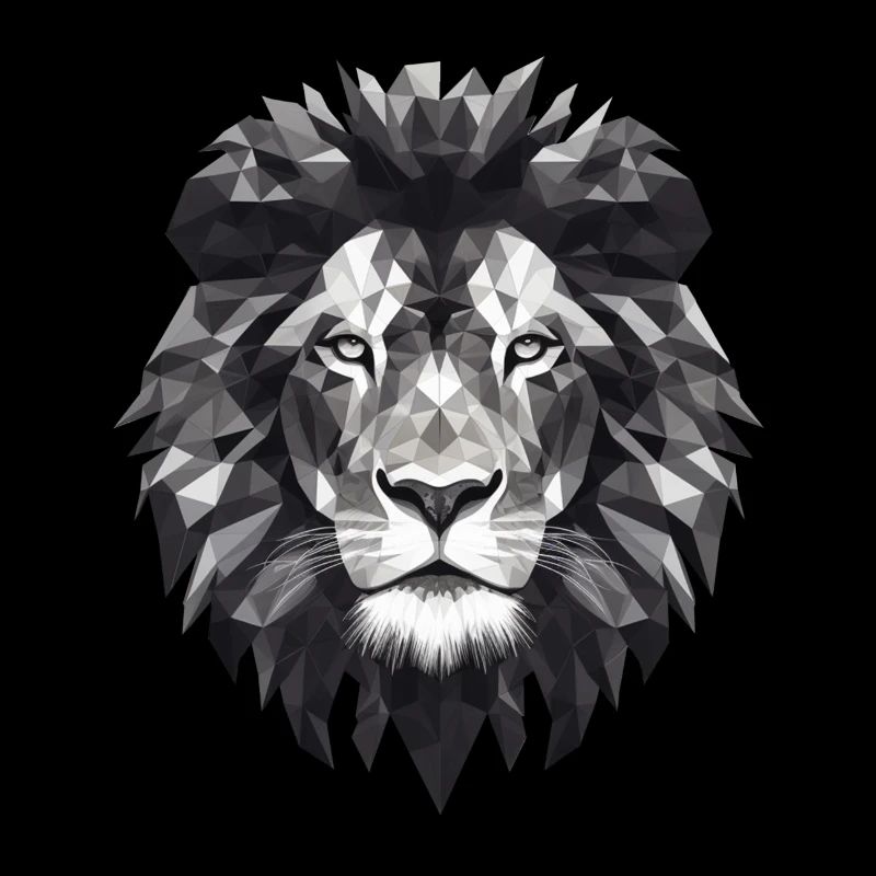 Löwe Geometrisch