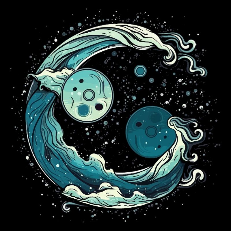Yin and Yang Ocean Style