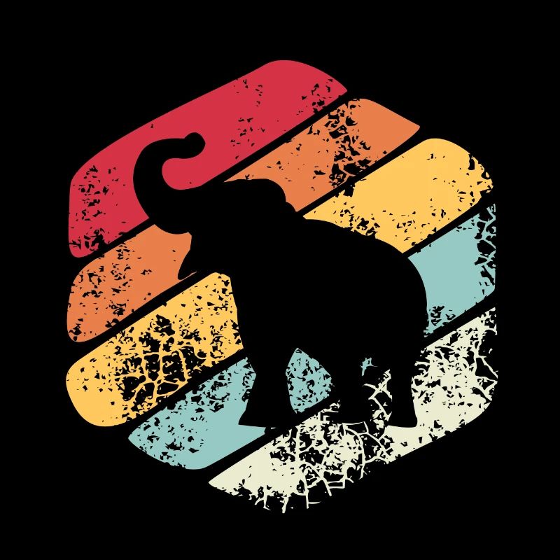 Vintage Geschenk Elefant