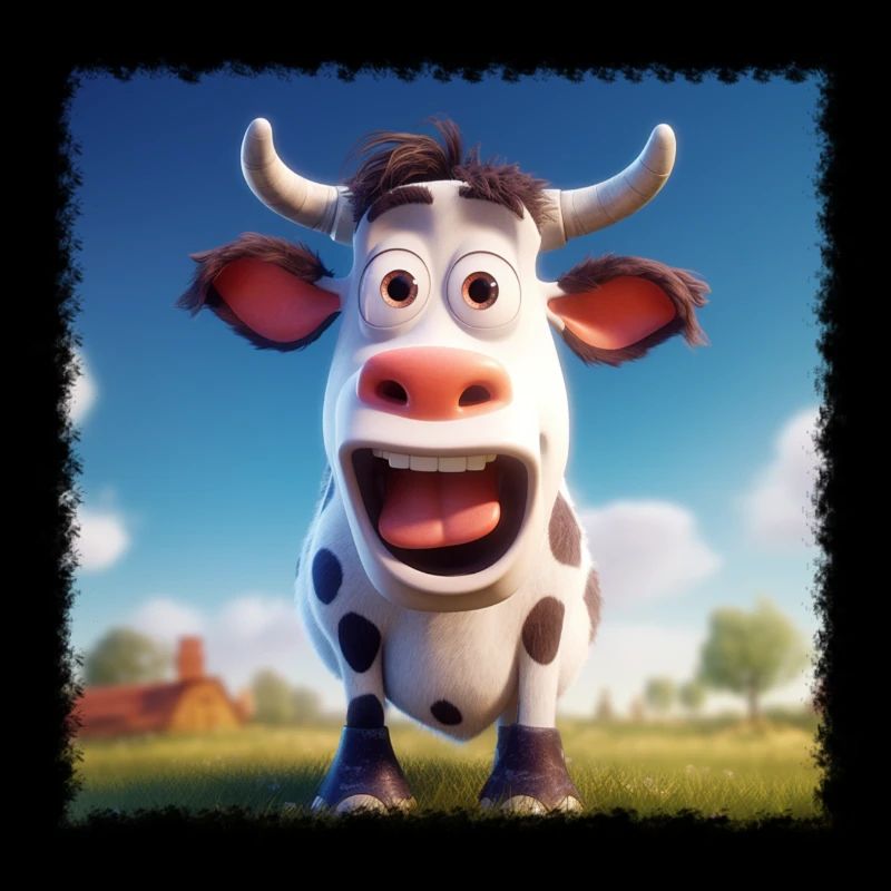 Crazy cow