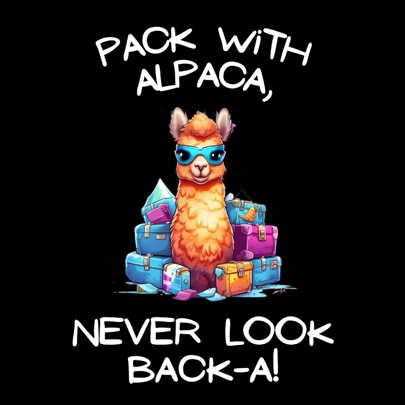 Aventure cool tu dis Alpaga Mes sacs Tee Kids