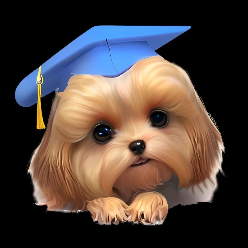 Bachelor Dogs Graduation Terrier Studies
