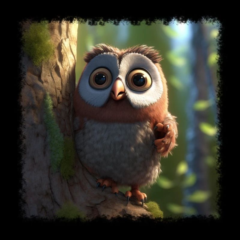 Hibou mignon
