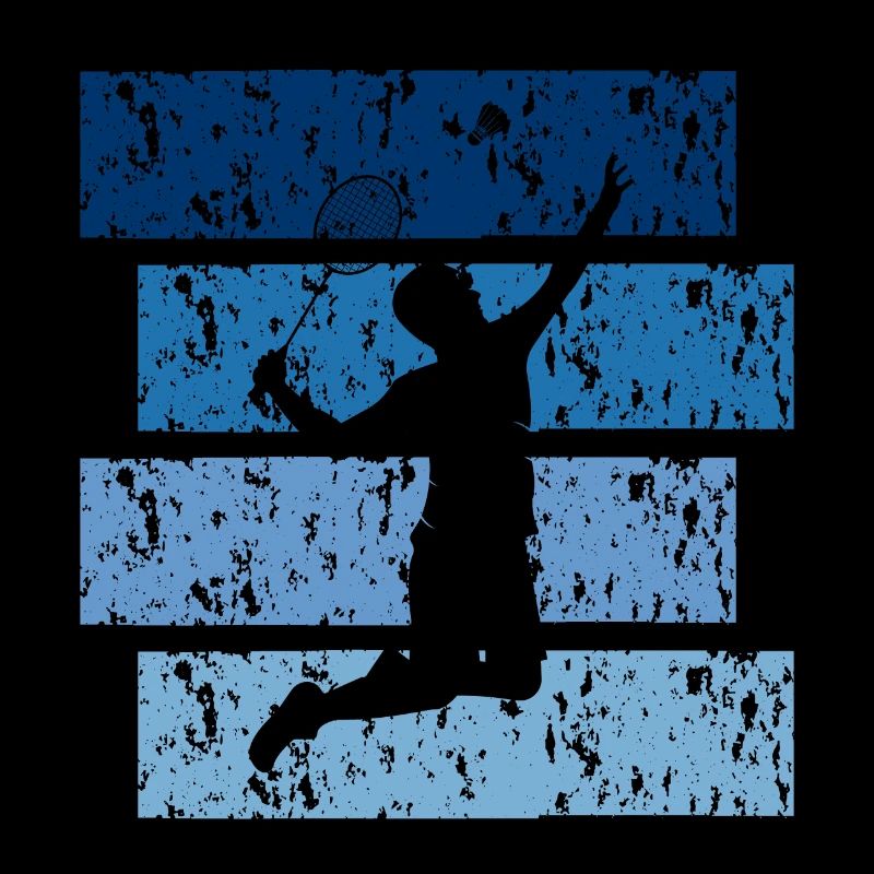 Badminton Vintage-Geschenk