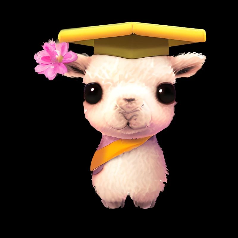 Bachelor Graduate Alpaca Studies School Leaving Certificate