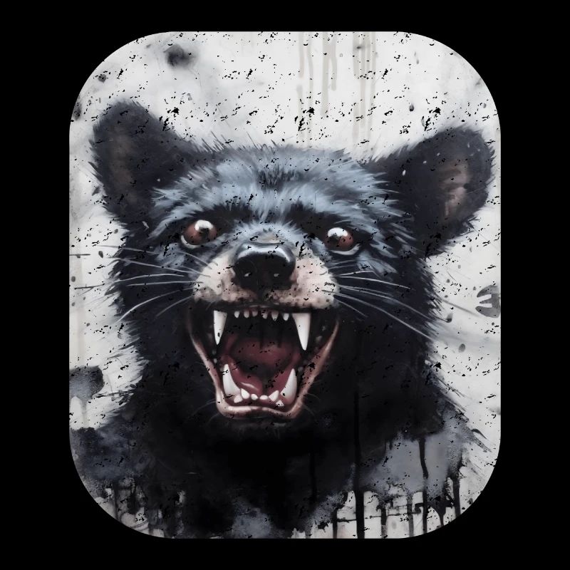 Laughing Tasmanian Devil