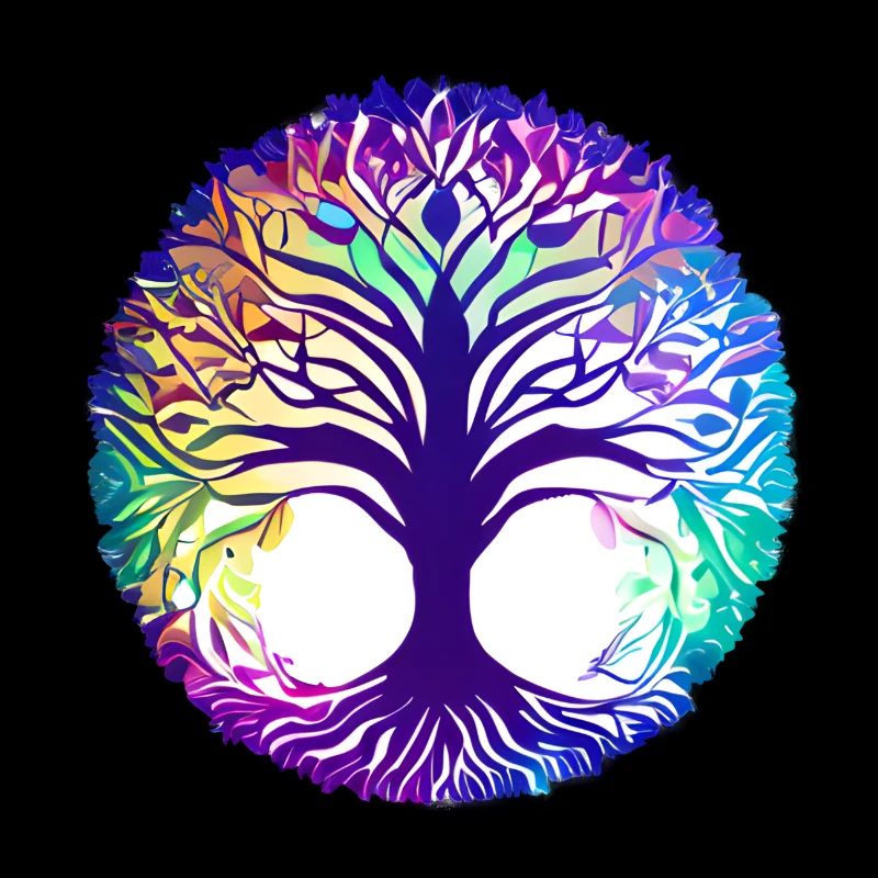 Lebensbaum Yoga Meditation Baum des Lebens