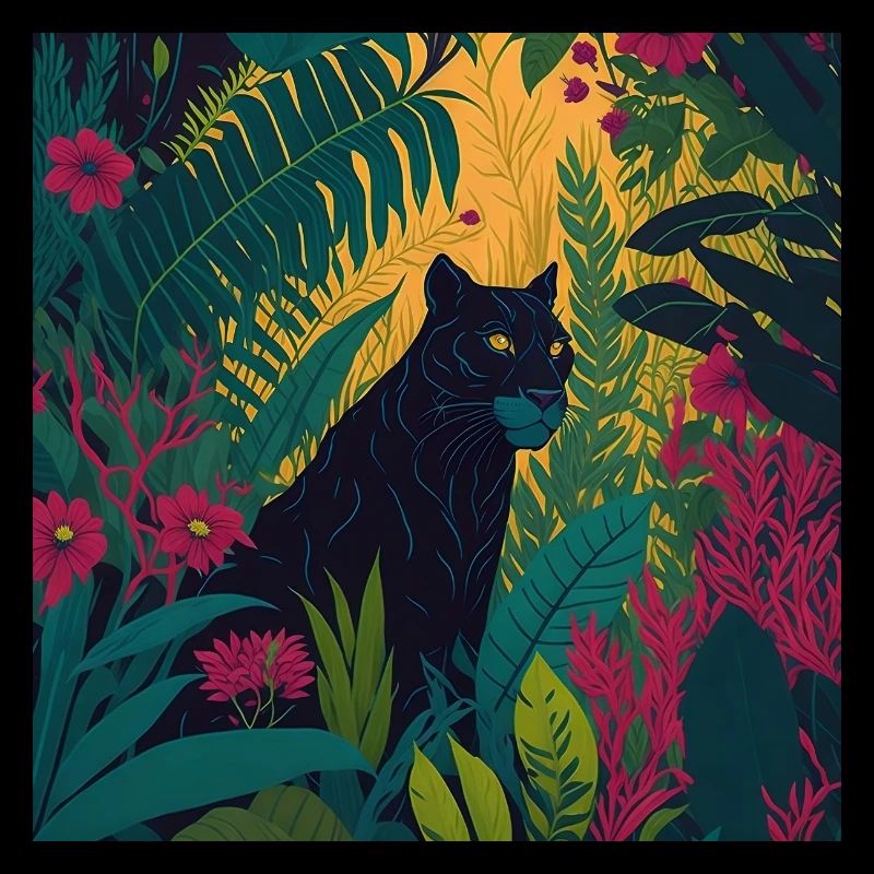 Jungle de la panthère noire