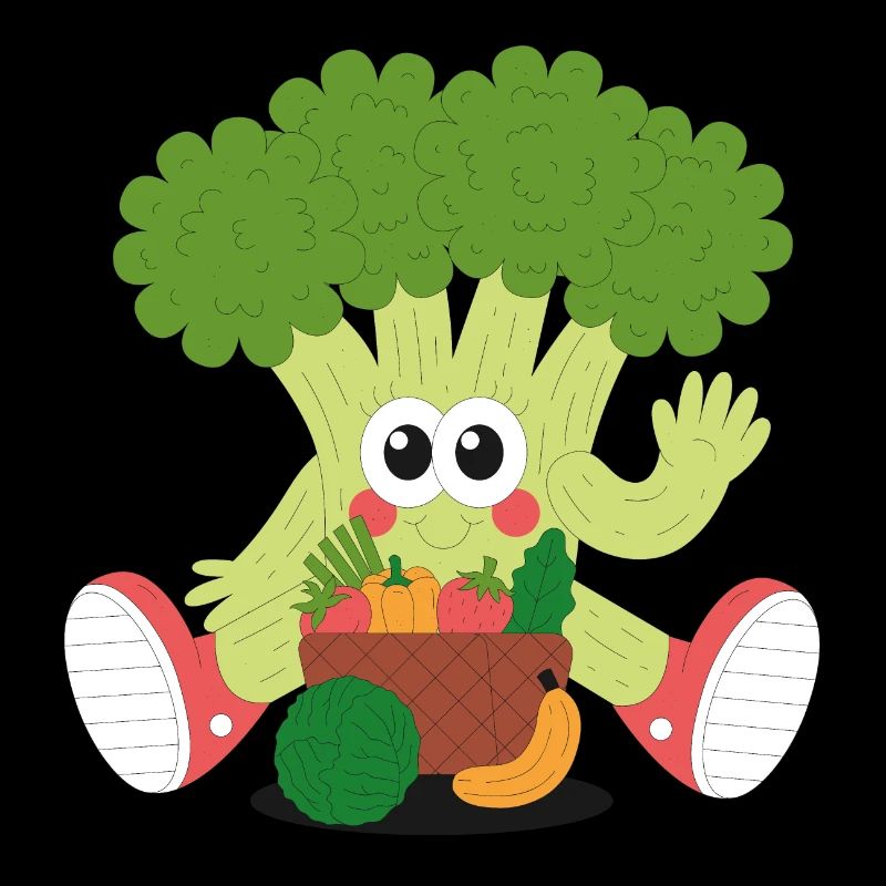 GLÜCKLICHER BRROCCOLI