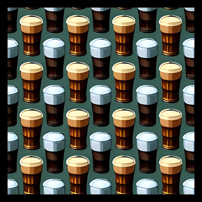 Beer Tankards Pattern