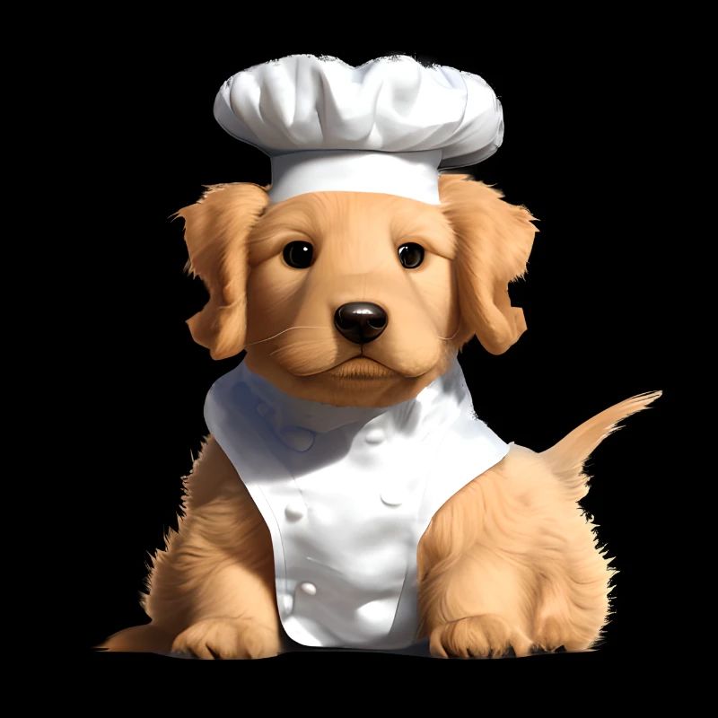 Golden Retriever Cucina Cucciolo Ristoratore Cani